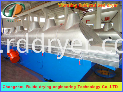 Organic fertilizer fluidized bed drier